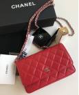 Сумка Ch*nel WOC Wallet On Chain Red